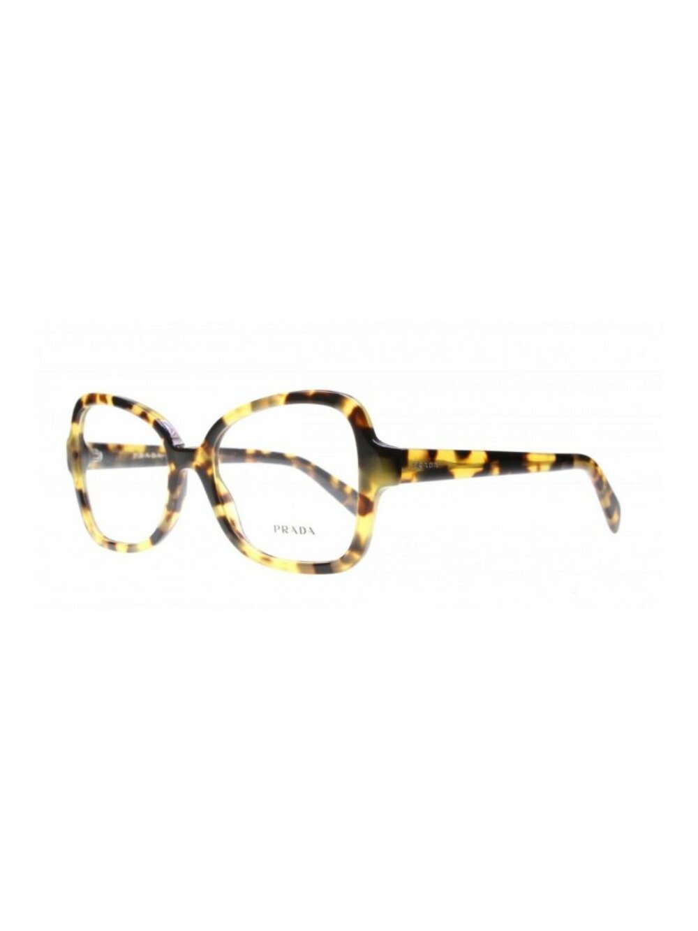 Prada Eyeglasses PR25SVF 7S01O1 53 Havana Yellow Optical Frame